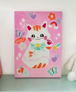 Peinture au Numéro Kids Maneki Neko, La Petite Epicerie