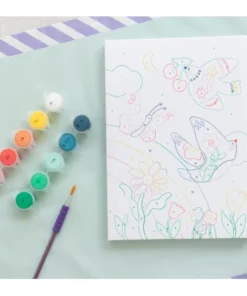 Peinture au Numéro Kids Printemps, La Petite Epicerie