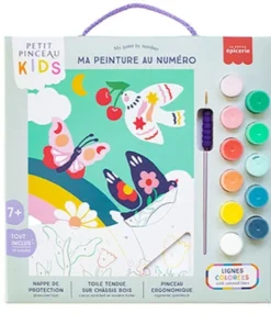 Peinture au Numéro Kids Maneki Neko, La Petite Epicerie