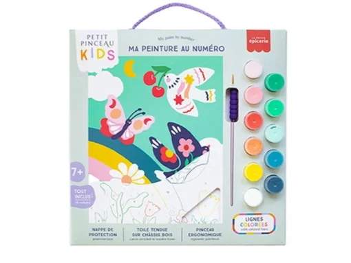 Peinture au Numéro Kids Maneki Neko, La Petite Epicerie