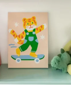 Peinture au Numéro Kids Titi Skate, La Petite Epicerie