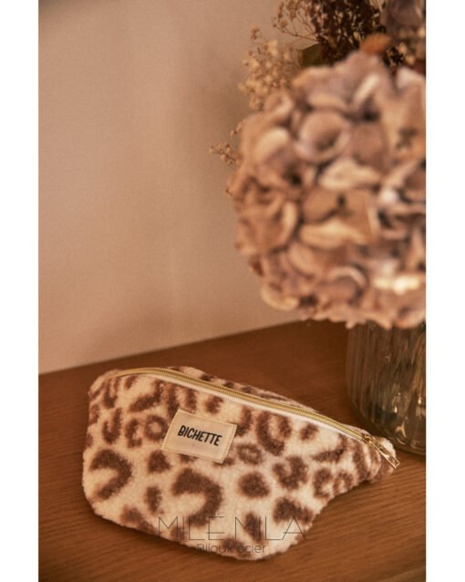 sac banane moumoute leopard