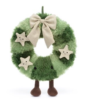 Amuseables Nordic Spruce Wreath, Jellycat