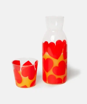 Carafe et Verre Love, DOIY