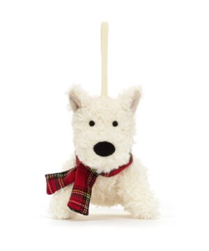 Munro Scottie Dog Decoration, Jellycat