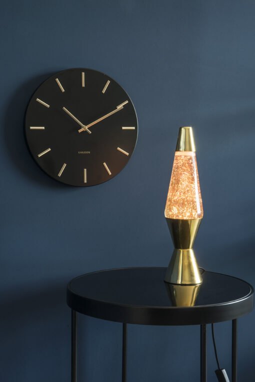 Lampe à Lave Glitter Gold, Leitmotiv