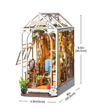 Book Nook Garden House Robotime