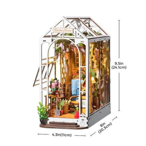 Book Nook Garden House Robotime