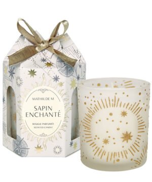 Bougie parfumée Fête Céleste 160 g - Sapin Enchanté, Mathilde M.