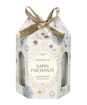 Bougie parfumée Fête Céleste 160 g - Sapin Enchanté, Mathilde M.