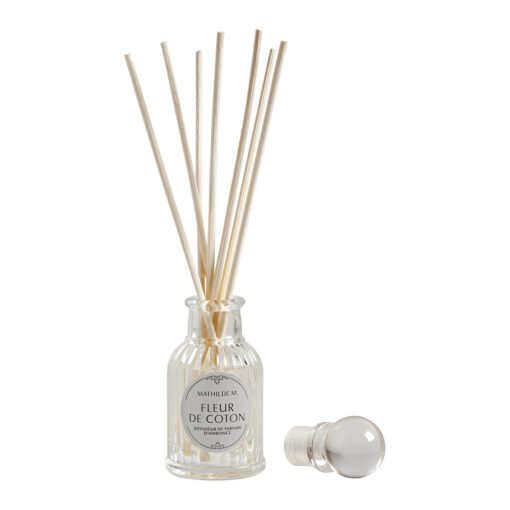 Coffret découverte diffuseur bougie et décor parfumé Les Intemporelles - Fleur de Coton Mathilde M