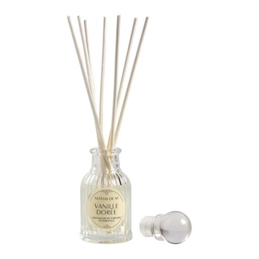 Coffret découverte diffuseur bougie et décor parfumé Les Intemporelles - Vanille Dorée