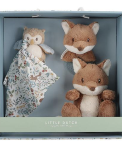 Coffret cadeau de peluches Forest Friends, Little Dutch