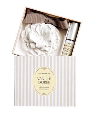 Décor parfumé et concentré de parfum Les Intemporelles - Vanille Dorée, Mathilde M