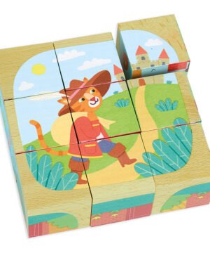 Cubes en bois Les contes, VILAC