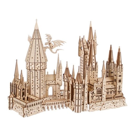 Maquette Château de Poudlard, UGEARS