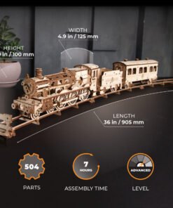 Maquette Poudlard Express, UGEARS