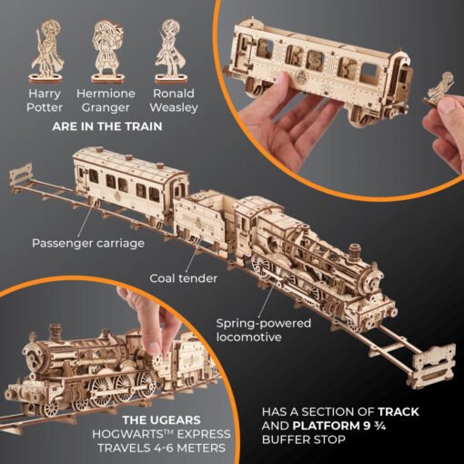 Maquette Poudlard Express, UGEARS