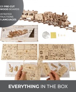 Maquette Poudlard Express, UGEARS