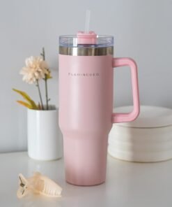 Thermos Paille Pink, Flamingueo