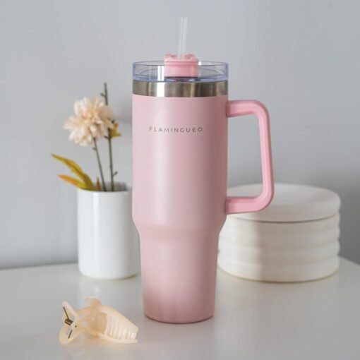 Thermos Paille Pink, Flamingueo