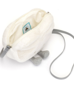 Amuseables Cream Heart Bag, Jellycat