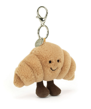 Amuseables Croissant Bag Charm, Jellycat