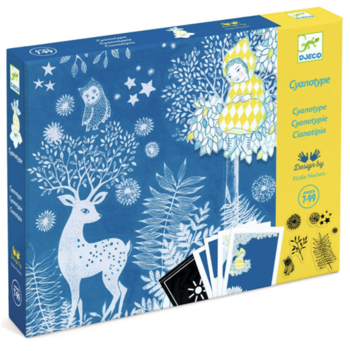 Coffret cyanotype "Au clair de la lune", Djeco