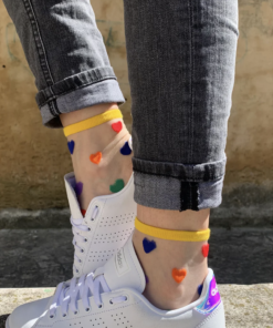 Chaussettes Cœur Multicolore, Sockette