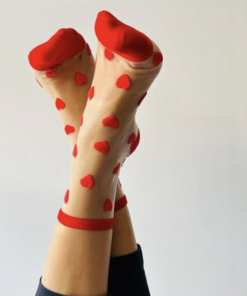 Chaussettes Cœur Rouge, Sockette