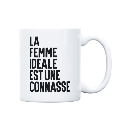 Mug "Femme Idéale Connasse", Derrière La Porte