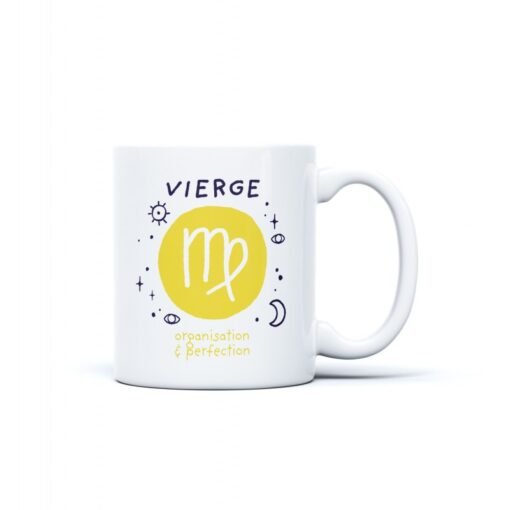 Mug Vierge, Derrière La Porte