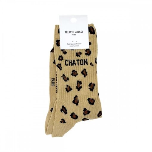 Chaussettes Léopard "Chaton", Félicie aussi