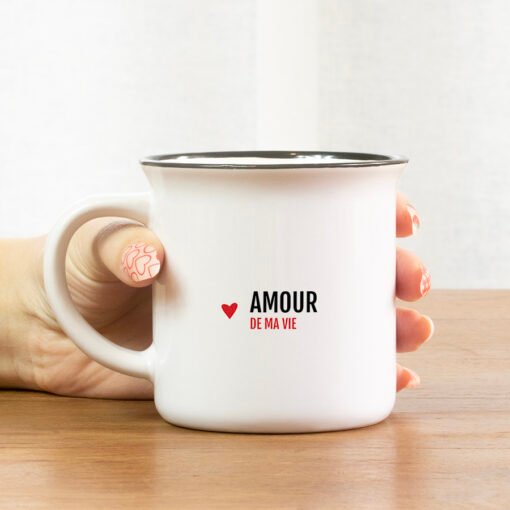 Mugs "Amour" (5 modèles), Bibiche fait son cirque