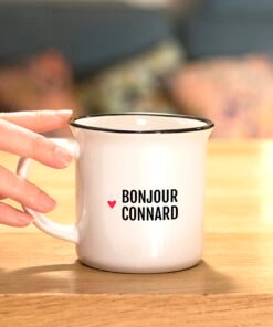 Mugs "Bonjour/Salut" (4 modèles), Bibiche fait son cirque