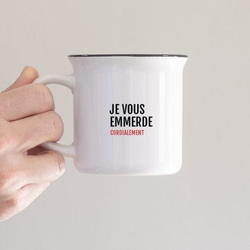 Mugs "Pas content" (5 modèles), Bibiche fait son cirque