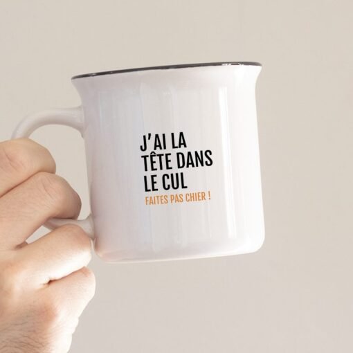 Mugs "Pas content" (7 modèles), Bibiche fait son cirque