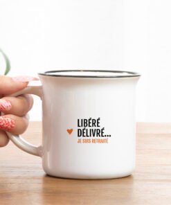 Mugs "Retraite" (2 modèles), Bibiche fait son cirque