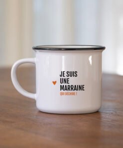 Mug "Je suis une marraine qui déchire", Bibiche fait son cirque