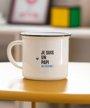 Mug "Je suis un papi qui déchire", Bibiche fait son cirque