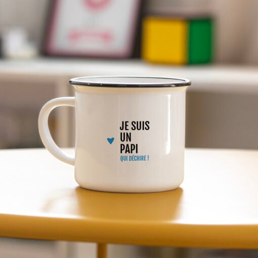 Mug "Je suis un papi qui déchire", Bibiche fait son cirque