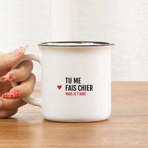 Mugs "Pas content" (7 modèles), Bibiche fait son cirque – Image 2