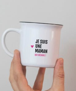 Mugs Maman (4 modèles), Bibiche fait son cirque