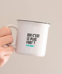 Mugs Papa (2 modèles), Bibiche fait son cirque