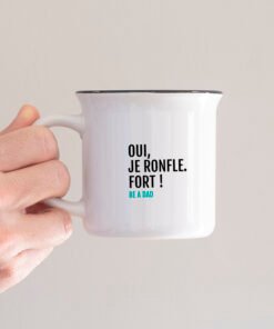 Mugs Papa (2 modèles), Bibiche fait son cirque