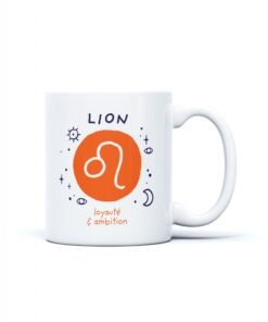 Mug Lion, Derrière La Porte